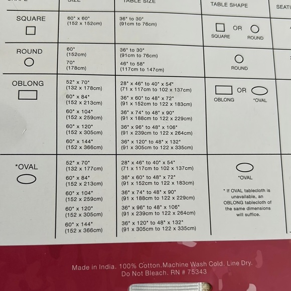 Sigrid olsen Fall Leaves Tablecloth cotton Fall Autumn Thanksgiving 60”x 102” - Picture 2 of 2